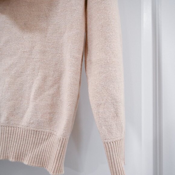 Sheep Inc 100% Merino Wool Neutral Knit Hoodie Size XS - Picture 7 of 10